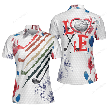 Love Golf Polo Shirt For Women