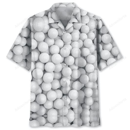 Golf Ball Hawaiian Shirt