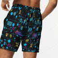 Basketball Set Neon beach hawaiian shorts