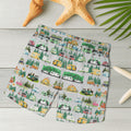 Camping Lovers Beach Hawaiian Shorts