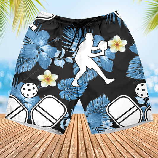 Pickleball Nature Hawaiian Shorts