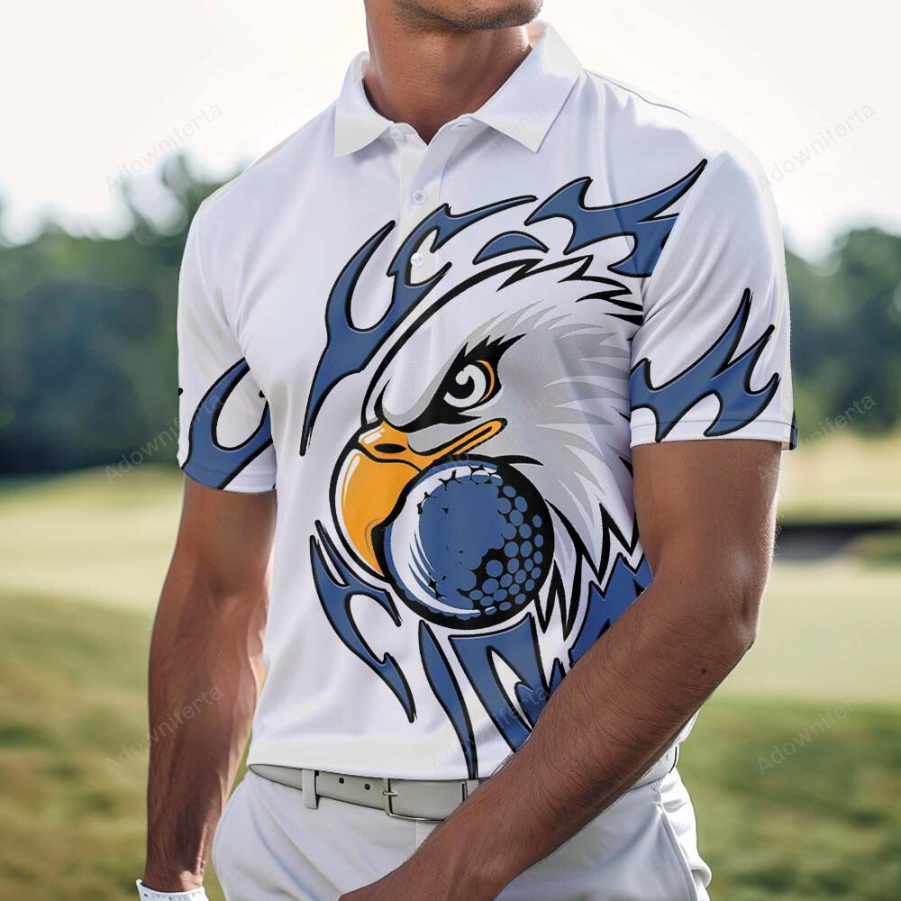 Eagle Golf Polo Shirt For Men
