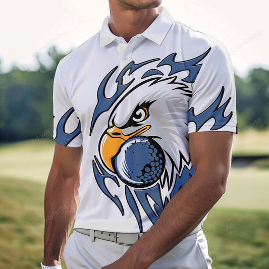 Eagle Golf Polo Shirt For Men