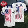 Custom Name Golf Lover Polo Shirt For Men