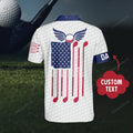 Custom Name Golf Lover Polo Shirt For Men