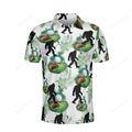 Funny Bigfoot Golf Polo Shirt For Men
