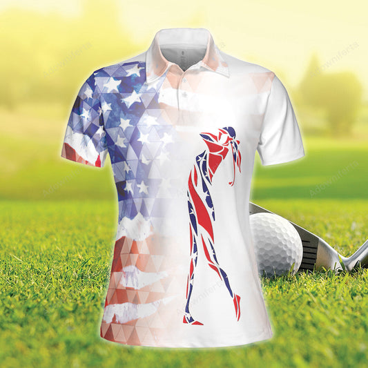 Golf American Queen Polo Shirt For Women