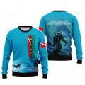 Scuba Diving Beach All Over Print Shirt