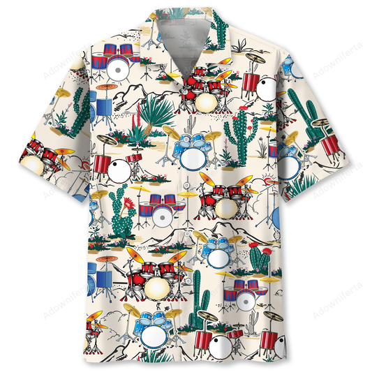 Desert Drum Hawaiian Shirt