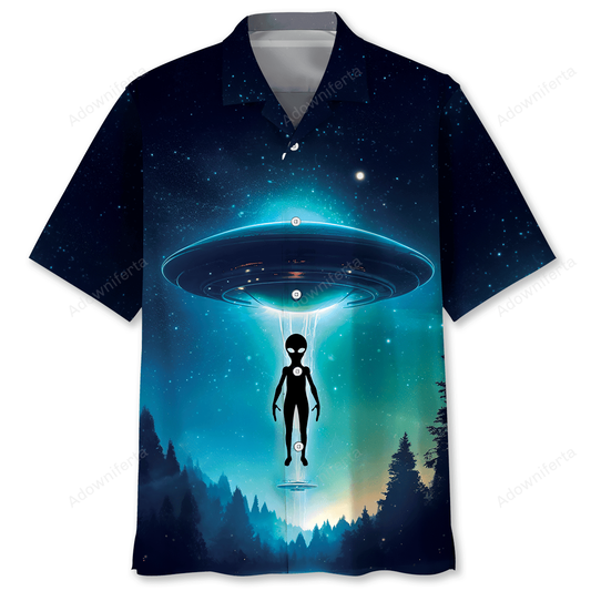 Alien Invade Hawaiian Shirt
