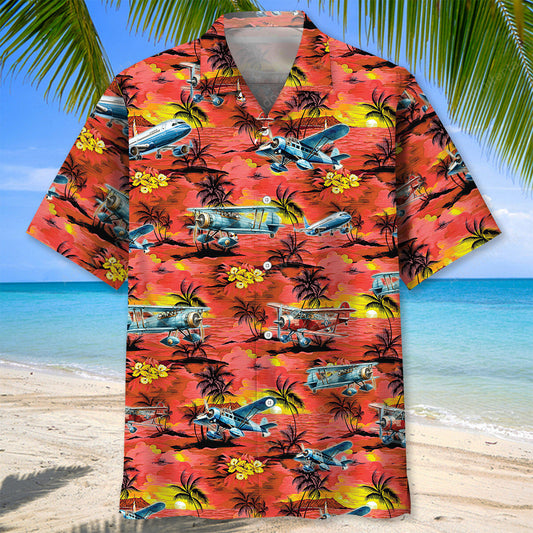Airplane Lover Hawaiian Shirt