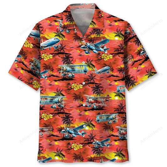 Airplane Lover Hawaiian Shirt