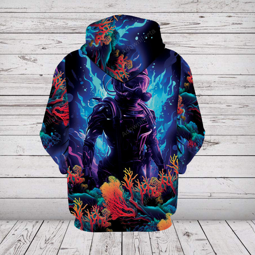 Fantasy Diving Art All Over Print