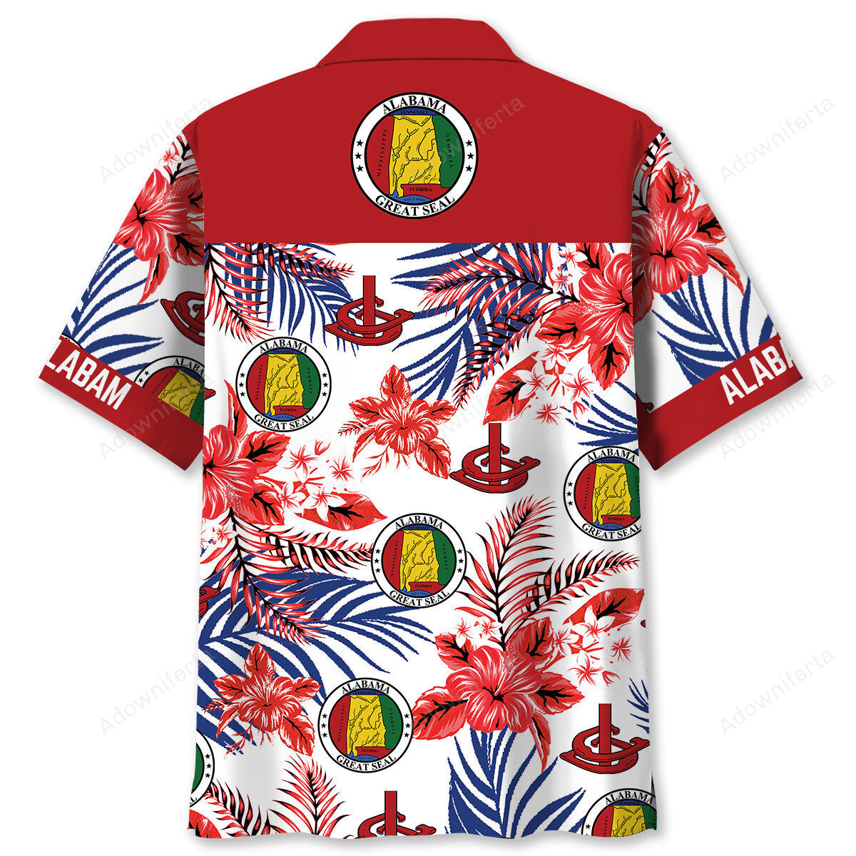 Alabama State Proud Hawaiian Shirt