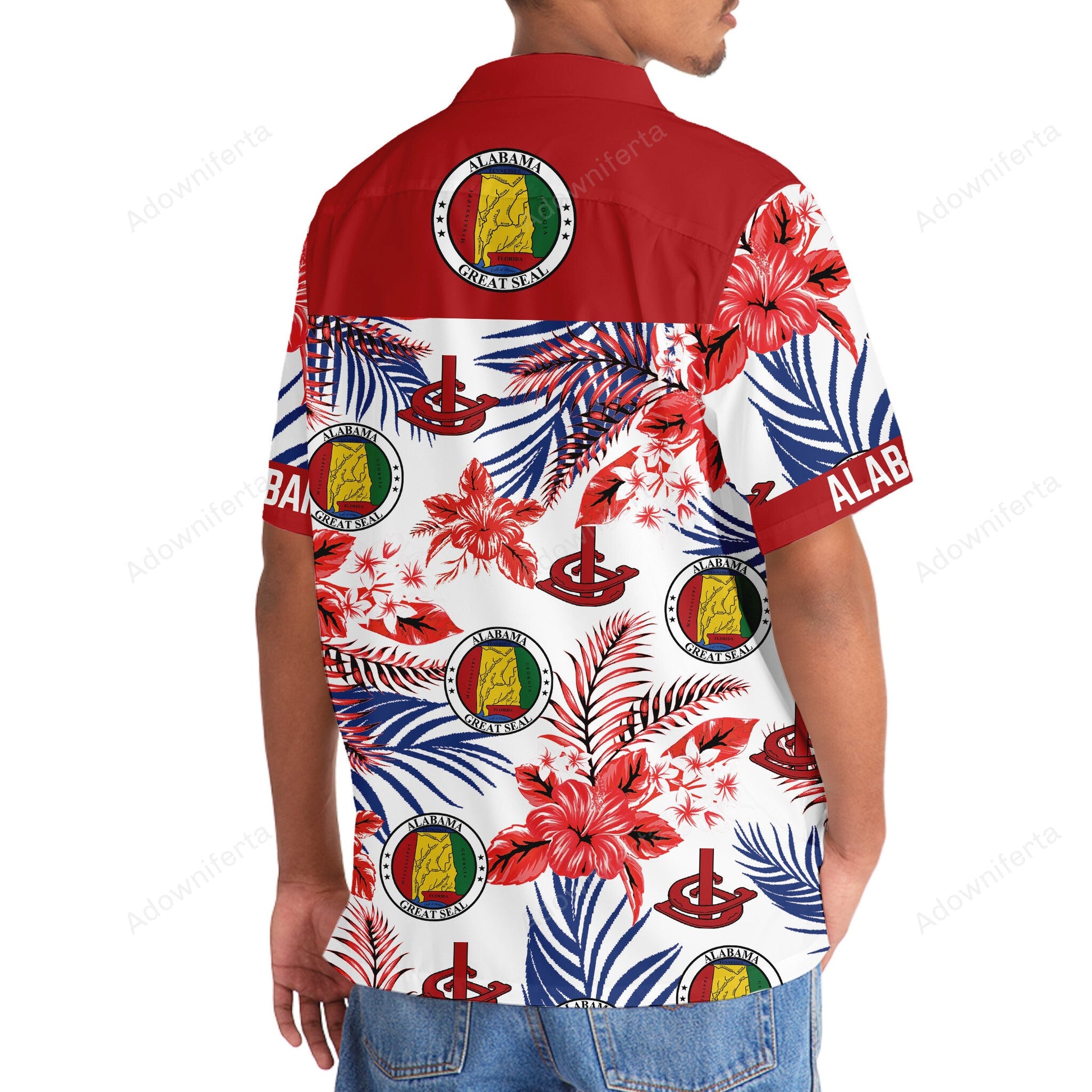 Alabama State Proud Hawaiian Shirt