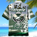 Airborne Veteran Hawaiian Shirt