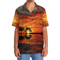 Ageless Hippie Guitar Hawaiian Shirt