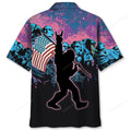 Bigfoot American Proud Hawaiian Shirt