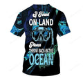 Scuba Diving Back In The Ocean T-Shirt For Men & Women