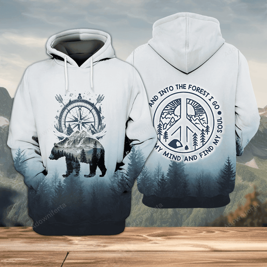 Camping Chill To Lost My Mind and Find My Soul All Over Print Shirt