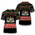 All I Want For Christmas Is More Time For Camping All Over Print Shirt