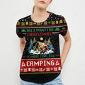 All I Want For Christmas Is More Time For Camping All Over Print Shirt