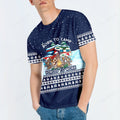 Born To Camp Forced To Work Christmas All Over Print Shirt
